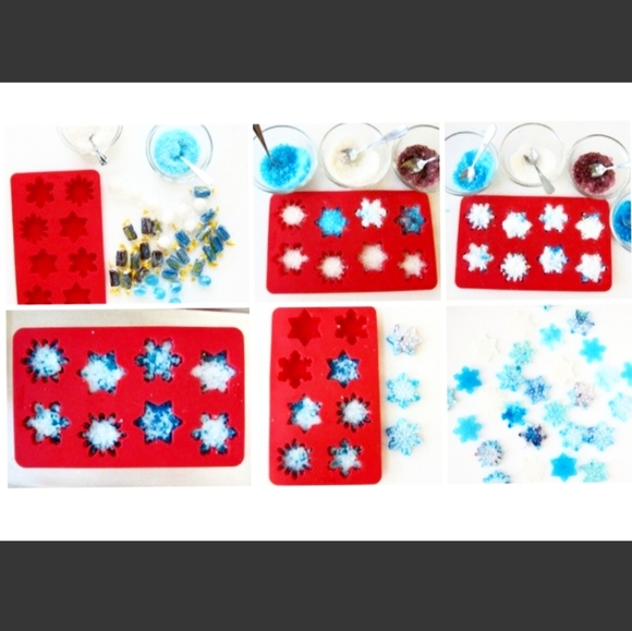 Wilton Candy Melts Stack-n-Melt Snowflake Silicone Mold - Picture 11 of 15